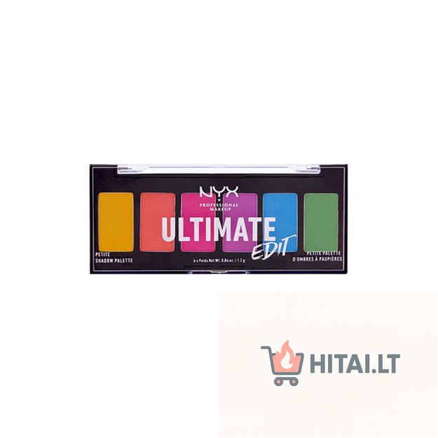 NYX PROFESSIONAL MAKEUP ULTIMATE EDIT akių šešėliai 4