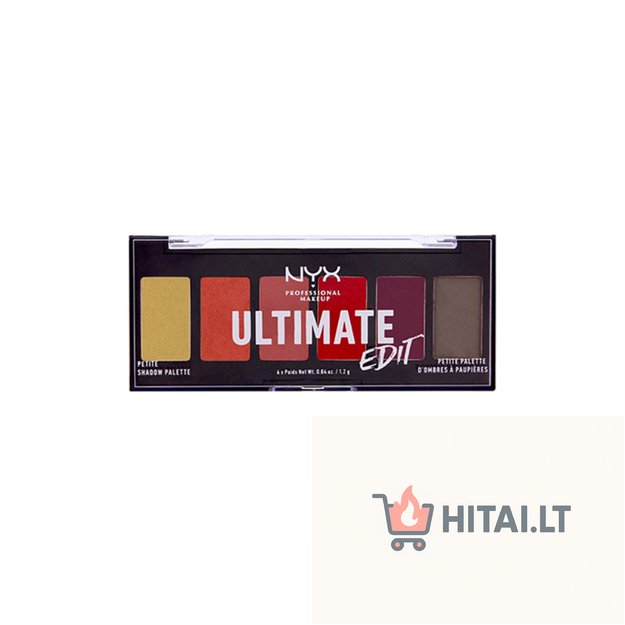 NYX PROFESSIONAL MAKEUP ULTIMATE EDIT akių šešėliai 2