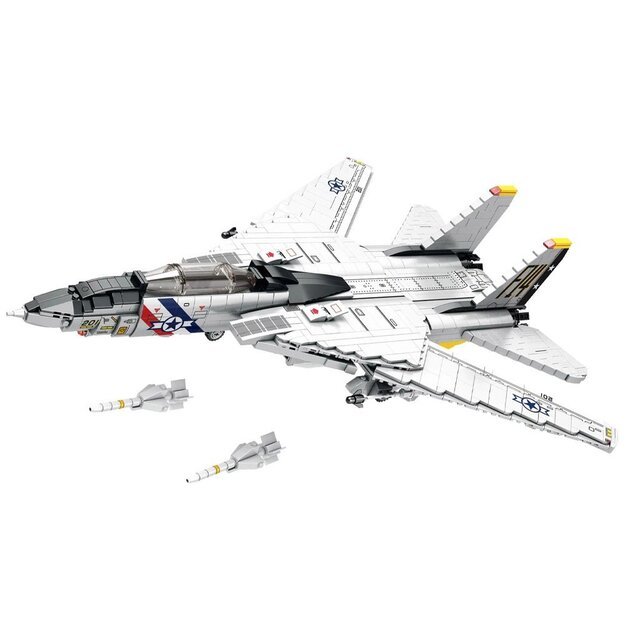 Naikintuvas F-14 Tomcat 1600 el.|Sraigtasparnis Sea stallion CH 53 2192 el 2