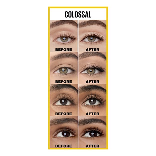 MAYBELLINE NEW YORK COLOSSAL blakstienų tušas 2